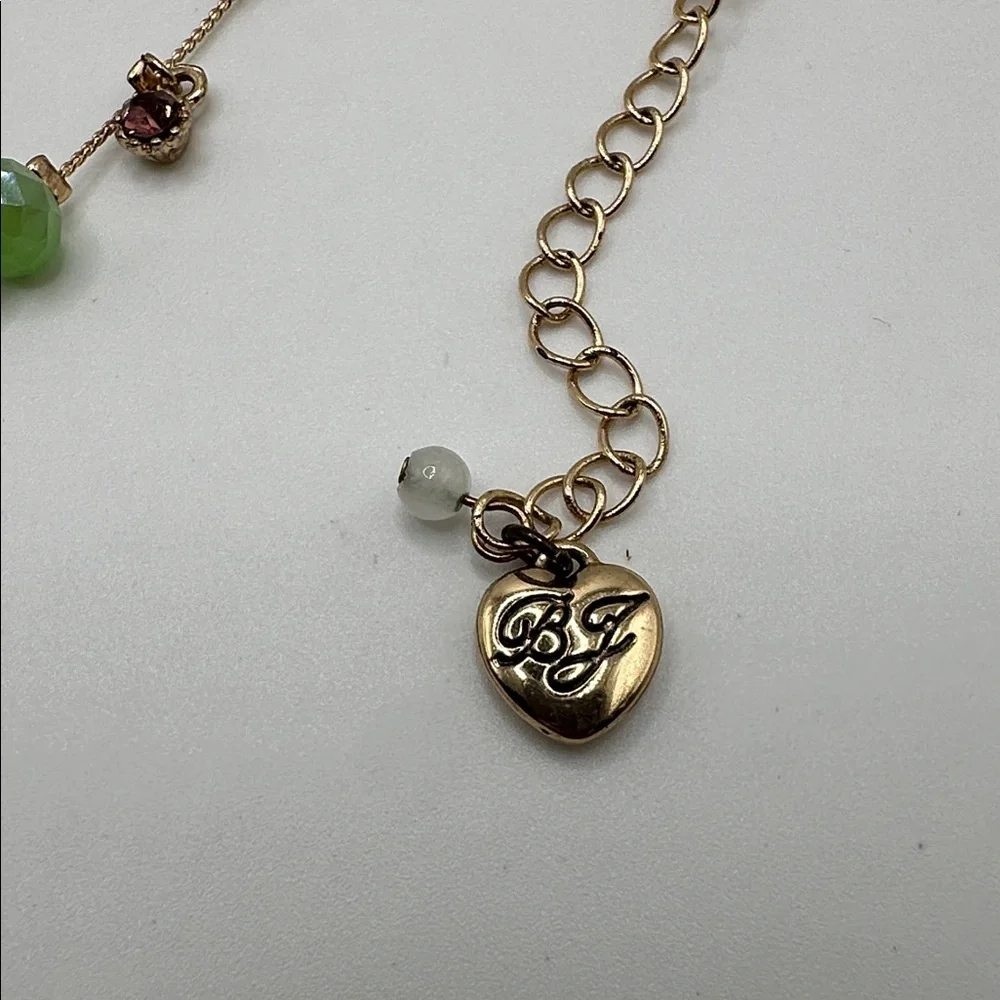 Betsey Johnson Multicolor Beaded Gold-Tone Layered Necklace. New without tags - Picture 10 of 12